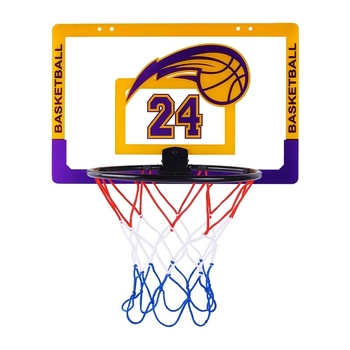 Παιδικό πλαίσιο μπάσκετ χωρίς γροθιές, κρεμαστό στον τοίχο, πτυσσόμενο, οικιακό καλάθι μπάσκετ για εσωτερικό καλάθι, παιχνίδια σκοποβολής για εξωτερικούς χώρους