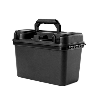 Gamyklinis eksportas aukštos kokybės plastikinė laikymo dėžė Nešiojama kulkų dėklas Nešiojama įrankių dėžė Žvejybos dėžė su rankena