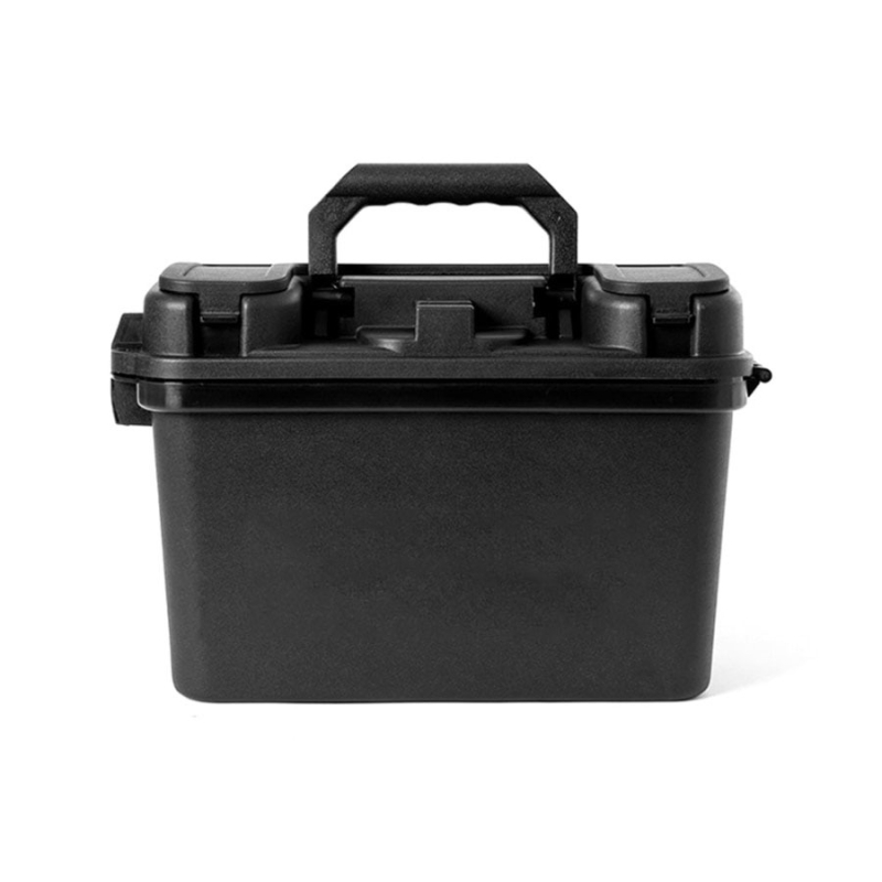 Gamyklinis eksportas aukštos kokybės plastikinė laikymo dėžė Nešiojama kulkų dėklas Nešiojama įrankių dėžė Žvejybos dėžė su rankena