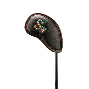 Σετ σίδερων γκολφ Fuli 11 τεμαχίων/σετ Αδιάβροχο καπέλο μπαστούνι με μοτίβο λίτσι και δερμάτινο προστατευτικό κάλυμμα κεφαλής μπαστούνιου