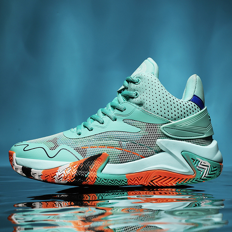 Krepšinio bateliai Vyriški pavasario ir vasaros jaunimo porų sportbačiai Studentams Sportiniai varžybų treniruočių bateliai Berniukų madingi madingi bateliai