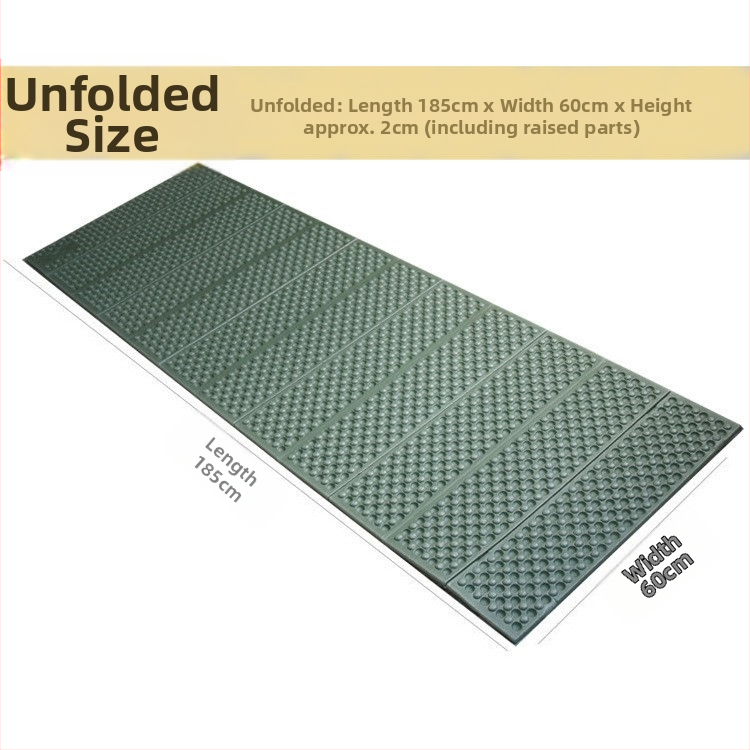 Преносима постелка за яйца на открито, влагоустойчива, удебелена сгъваема постелка за дрямка, лека и издръжлива палатка за къмпинг