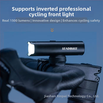Dojem Cyklistika Nový produkt Hliníková zliatina Cestný horský bicykel Predné svetlo 1500 lúmenov Vysokojasné svietidlo môže byť hore nohami
