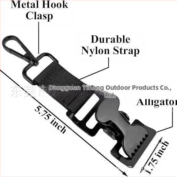 Щипка за ръкавица за голф, каишка за ръкавици, многофункционална ръкавица с щипка тип „крокодил“, щипка за ръкавица за работа и строителство с карабинер