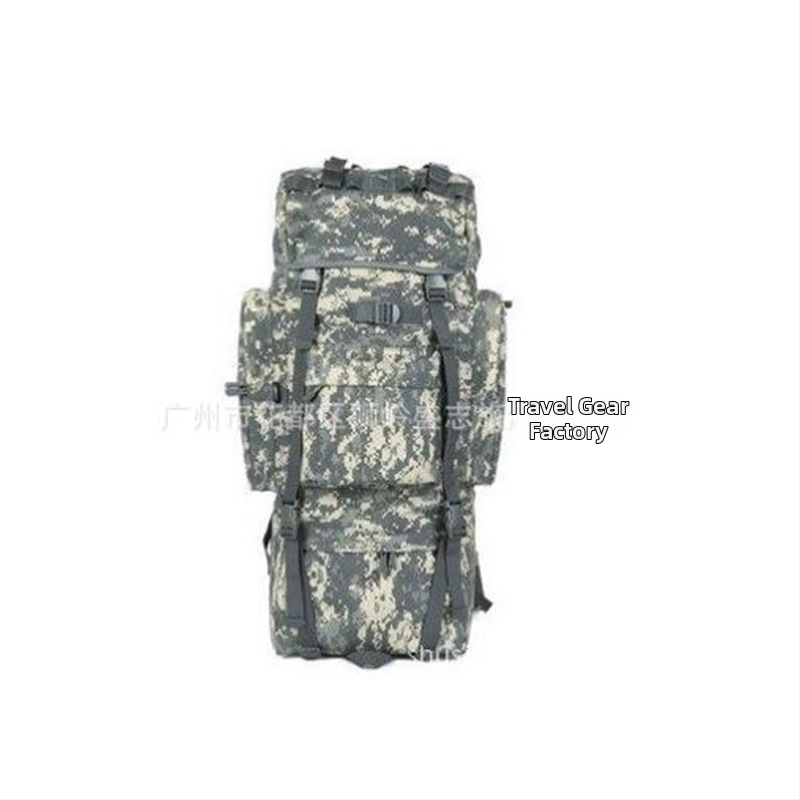 Чанта за туризъм на открито, пътна раница, камуфлажна тактическа раница с голям капацитет, водоустойчива раница, професионална туристическа раница