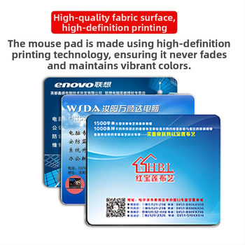 Dovanų reklaminis pelės kilimėlis didmeninė spausdinimo logotipas per didelis kompiuterio stalo kilimėlio užrakto kraštas sustorintas biuro pelės kilimėlis