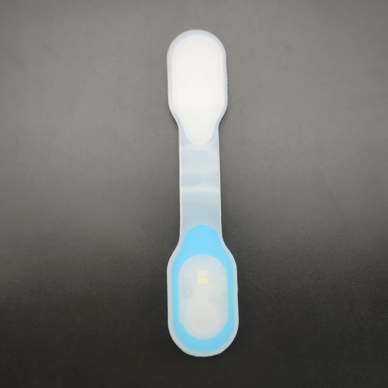 Szilikon vállpántos gallérruha-csipesz LED-es figyelmeztető lámpa kültéri hegymászás utazó hátizsák lámpa éjszakai futás lovaglás mágneses csipesz Light Factory