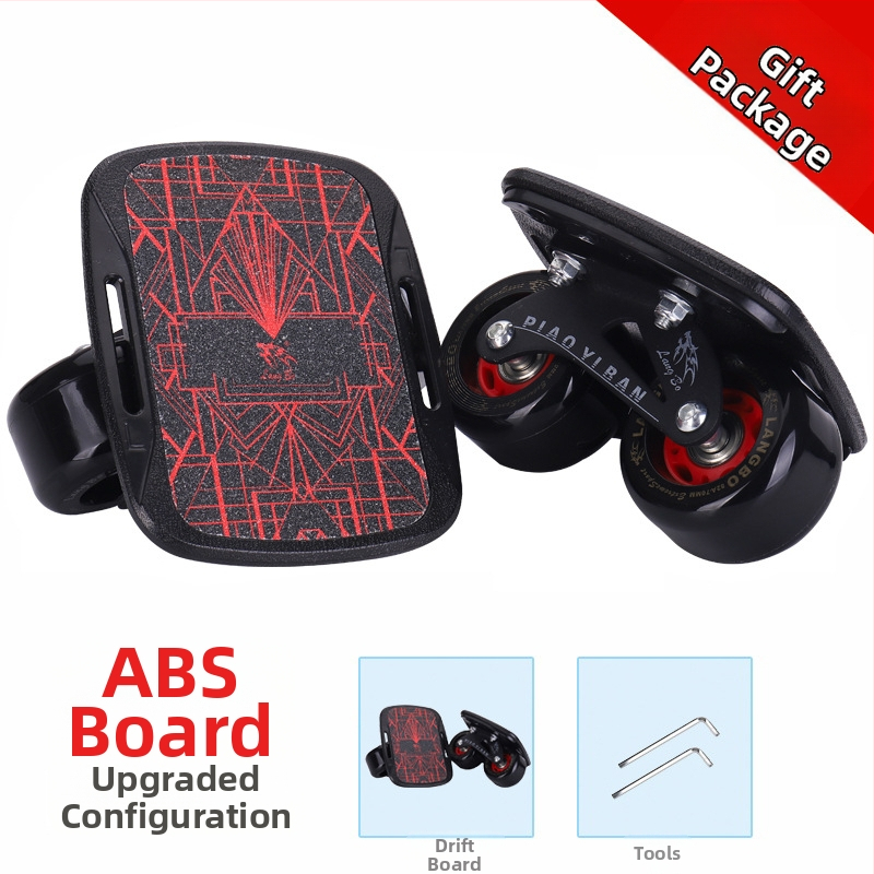 Neli põlvkonda uut triivilauda algajatele, täiskasvanutele ja lastele, neljarattaline jagatud rula, kõndimis- ja professionaalse maanteelaud