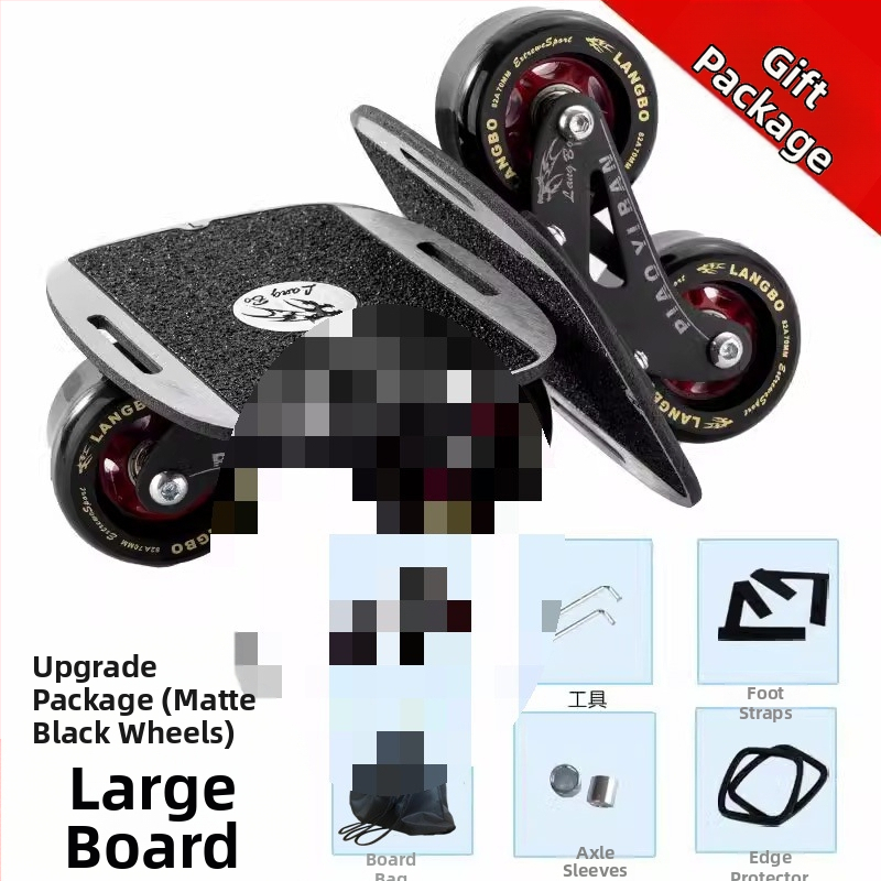 Neli põlvkonda uut triivilauda algajatele, täiskasvanutele ja lastele, neljarattaline jagatud rula, kõndimis- ja professionaalse maanteelaud