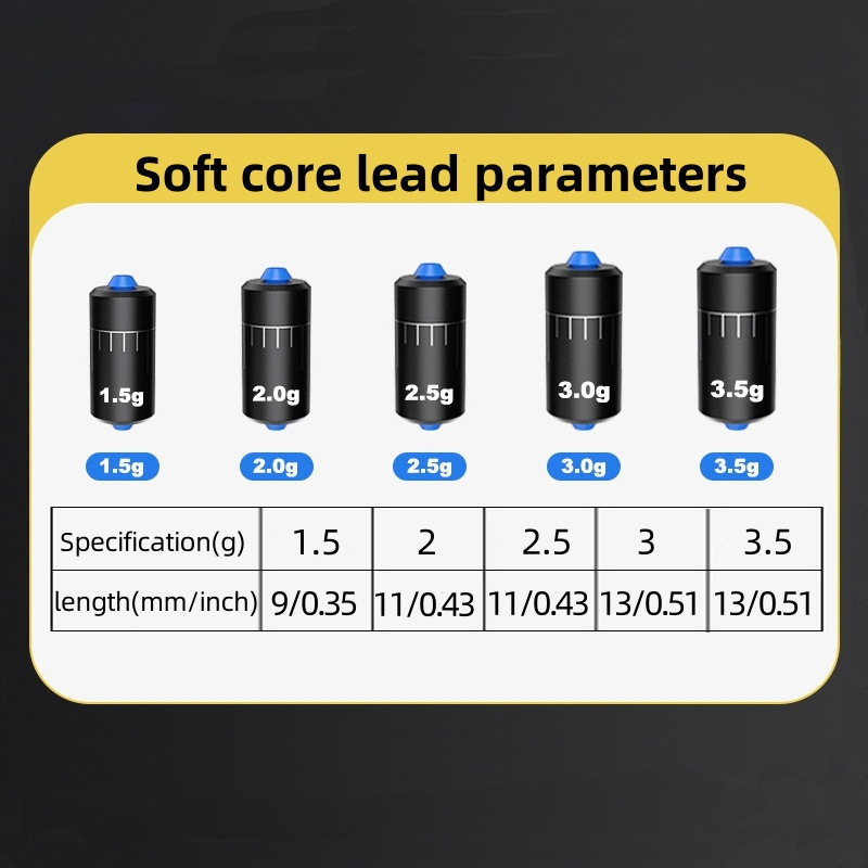 30/60 dalių stalo žvejybos svarstyklių švinas, skirtas tarpvalstybiniam naudojimui