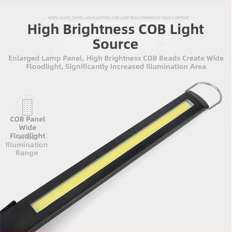 Магнитна LED акумулаторна лампа за ремонт на автомобили, работна лампа за поддръжка, LED лампа за поддръжка, домашна, външна, къмпинг, ремонтна лампа, аварийна лампа