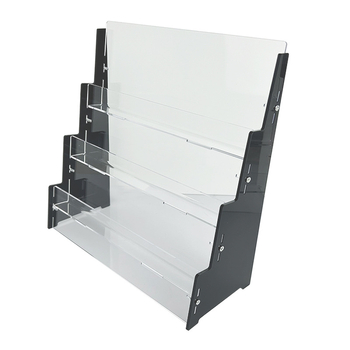 Suport de afișare a cărților Star, suport acrilic transfrontalier pentru cărți de baseball, suport de depozitare pentru cărți de colecție cu trei straturi, en-gros