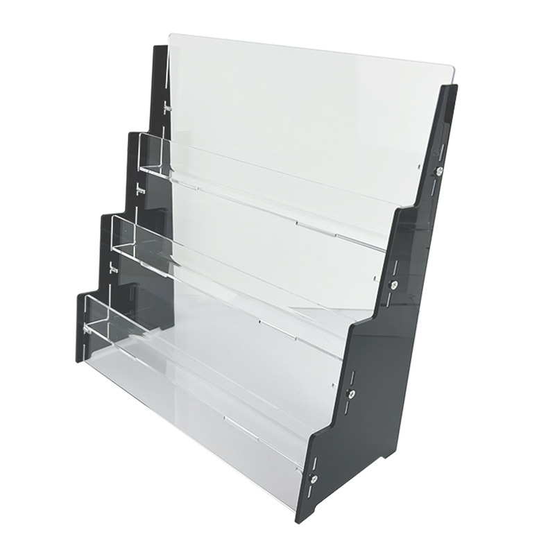 Suport de afișare a cărților Star, suport acrilic transfrontalier pentru cărți de baseball, suport de depozitare pentru cărți de colecție cu trei straturi, en-gros