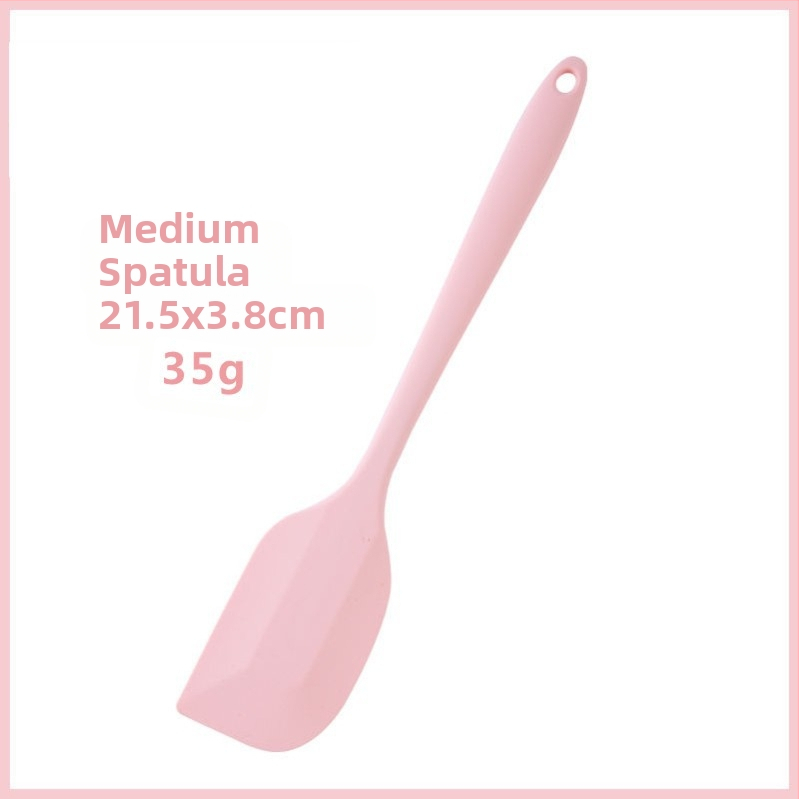 Gamykloje sandėlyje esantis silikoninis grandiklis, silikoninis, aukštai temperatūrai atsparus torto kremo mentelės grandiklis, integruotas buitinis kepimo įrankis