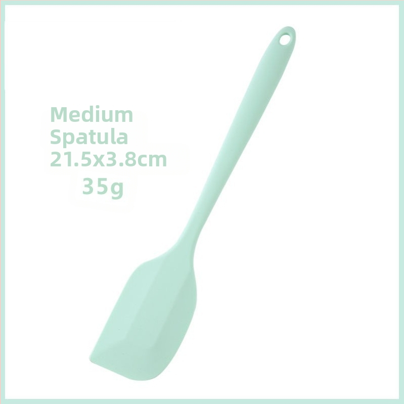 Gamykloje sandėlyje esantis silikoninis grandiklis, silikoninis, aukštai temperatūrai atsparus torto kremo mentelės grandiklis, integruotas buitinis kepimo įrankis