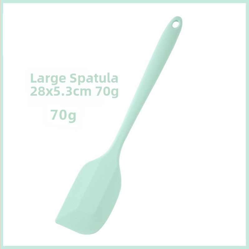 Gamykloje sandėlyje esantis silikoninis grandiklis, silikoninis, aukštai temperatūrai atsparus torto kremo mentelės grandiklis, integruotas buitinis kepimo įrankis