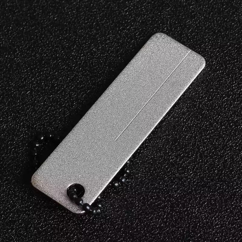 Superkõva teemantterituskivi õues kasutatav mini-noateritaja EDC telkimisvarustuse õngekonksu õngekonksu viil