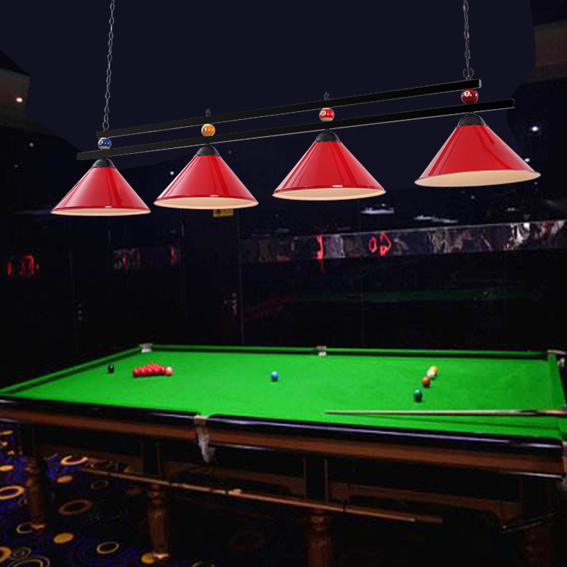 Piljardilamp, piljardilühter, must 8, piljardiruumi lühter, piljardilaud, eriline lamp, Ameerika ja Hiina stiil, must 8, piljardilamp