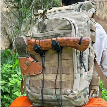 Τακτικό σακίδιο πλάτης κλιπ σύνδεσης molle εξαρτημάτων γρήγορης απελευθέρωσης ελαστικό ιμάντα προσαρμογής αγκράφα χονδρικής