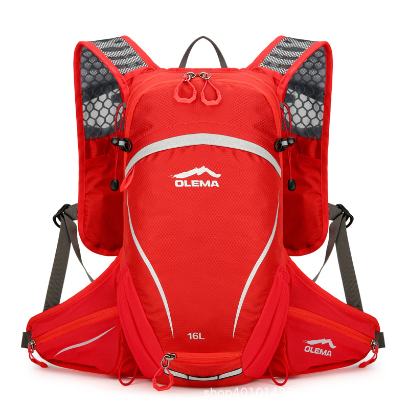 Piiriülene välistingimustes kasutatav multifunktsionaalne mägironimiskott suure mahutavusega nailonist veekindel õlakott ohutu helkurmattega ratsaspordi seljakott hulgimüük