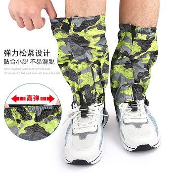 Trumpų vamzdžių sniego danga vyrams ir moterims lauko alpinizmo slidinėjimo tamprės dykumų žygiams nuo smėlio, vabzdžių, kvėpuojančios tamprės pėdų apsaugai