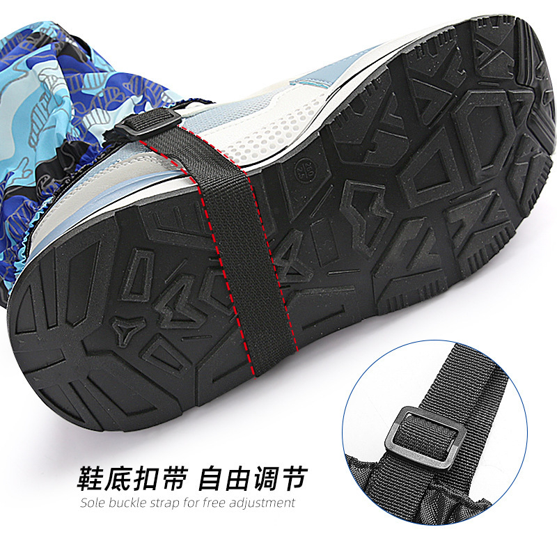 Trumpų vamzdžių sniego danga vyrams ir moterims lauko alpinizmo slidinėjimo tamprės dykumų žygiams nuo smėlio, vabzdžių, kvėpuojančios tamprės pėdų apsaugai