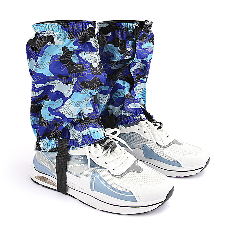 Trumpų vamzdžių sniego danga vyrams ir moterims lauko alpinizmo slidinėjimo tamprės dykumų žygiams nuo smėlio, vabzdžių, kvėpuojančios tamprės pėdų apsaugai