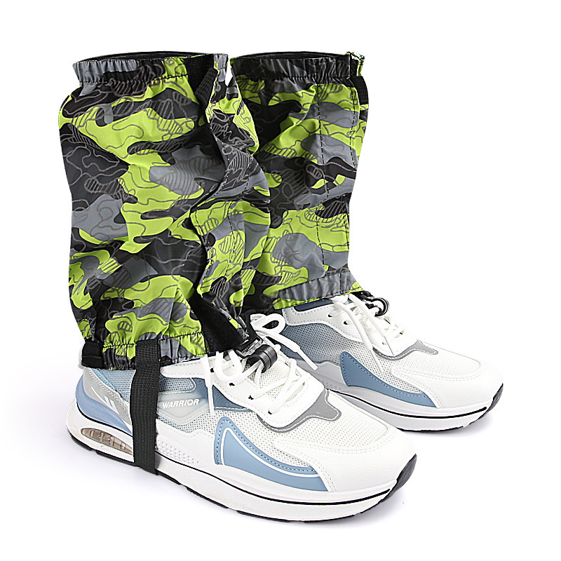 Trumpų vamzdžių sniego danga vyrams ir moterims lauko alpinizmo slidinėjimo tamprės dykumų žygiams nuo smėlio, vabzdžių, kvėpuojančios tamprės pėdų apsaugai