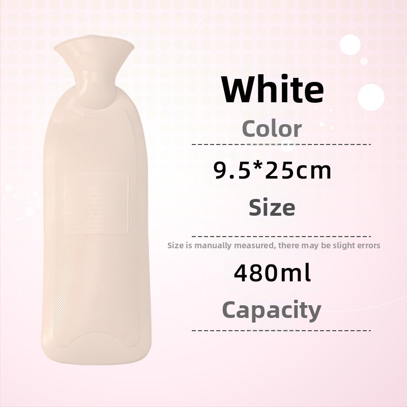 Lexier Long Θερμοσίφωνας Γεμιστό με Νερό, Μεγάλο Πυκνό Υφασμάτινο Κάλυμμα, Αντιεκρηκτικό PVC Γεμιστό με Νερό, Χαριτωμένο Θερμαντικό Χεριών Χονδρικής