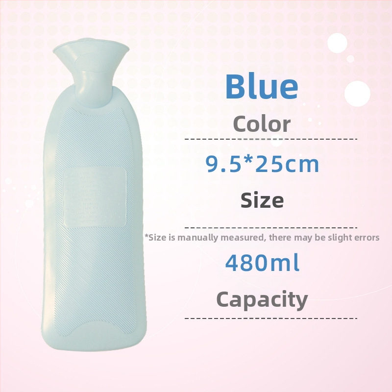 Lexier Long Θερμοσίφωνας Γεμιστό με Νερό, Μεγάλο Πυκνό Υφασμάτινο Κάλυμμα, Αντιεκρηκτικό PVC Γεμιστό με Νερό, Χαριτωμένο Θερμαντικό Χεριών Χονδρικής