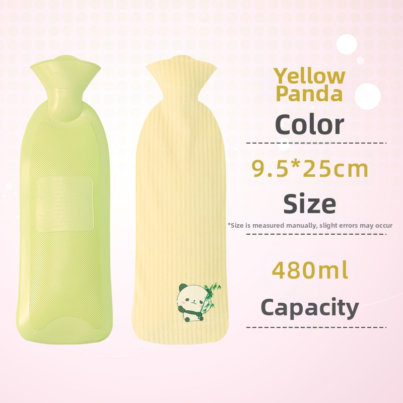 Lexier Long Θερμοσίφωνας Γεμιστό με Νερό, Μεγάλο Πυκνό Υφασμάτινο Κάλυμμα, Αντιεκρηκτικό PVC Γεμιστό με Νερό, Χαριτωμένο Θερμαντικό Χεριών Χονδρικής