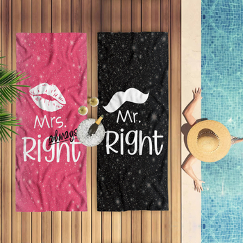 Dviejų dalių porinis paplūdimio rankšluostis, pajūrio apsiaustas, didelis vonios rankšluostis, margintas mikropluošto rankšluostis