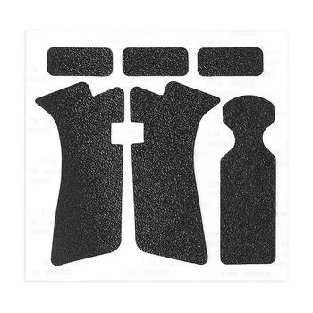 Autocolante antiderapante din cauciuc mate transfrontaliere, vânzare fierbinte, Glock Grip, autocolante antiderapante, bandă adezivă pentru prindere, Glock