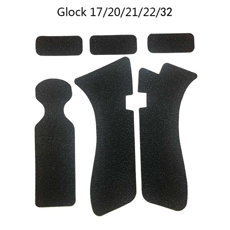Autocolante antiderapante din cauciuc mate transfrontaliere, vânzare fierbinte, Glock Grip, autocolante antiderapante, bandă adezivă pentru prindere, Glock