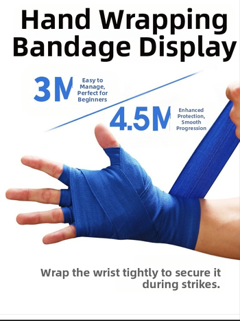 Puhas puuvillane Muay Thai poksiside, spordi higi imav lips käerihm käerihma käekaitse kindad side Sanda side