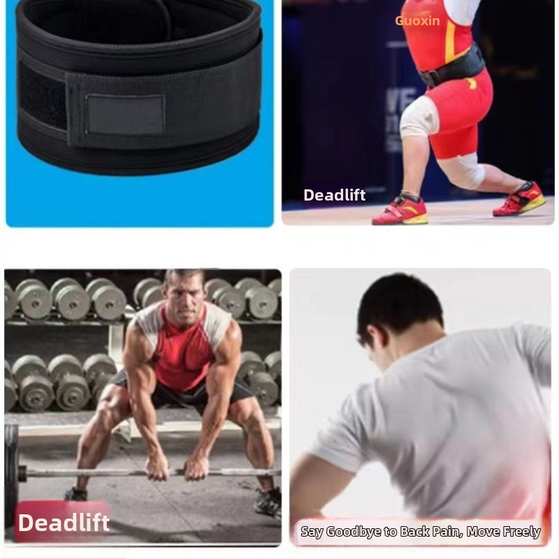 Priamy fitness opasok z továrne, drep, vzpieranie, športový študentský tréningový opasok, pánsky cvičebný opasok s tvrdým ťahom, športové ochranné pomôcky