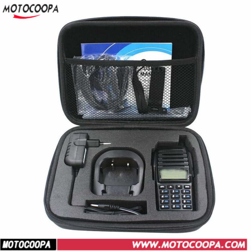 Uksetelefoni hoiukast must Baofeng BFUV-82 UV-82HP UV82L uksetelefoni käekott-kohver