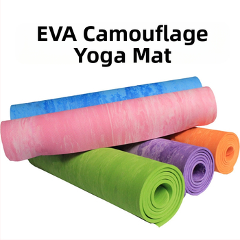 EVA kamuflaažjoogamatt välistingimustes kasutatavatele veekindlatele mattidele mõeldud joogamatt piiriülese kuuma müügi allika tehas