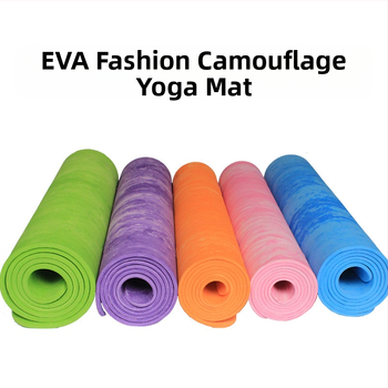 EVA kamuflaažjoogamatt välistingimustes kasutatavatele veekindlatele mattidele mõeldud joogamatt piiriülese kuuma müügi allika tehas