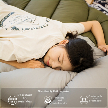 [Широк дизайн] Спален чувал Beishanlang Graphene, екстра голям, за възрастни, зимен, удебелен, за къмпинг на открито, единичен