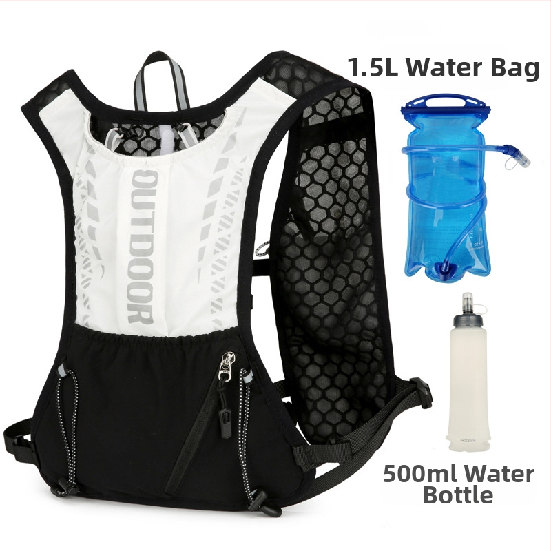 Välisportidele mõeldud veekott Matkamine Jooksmine Ratsutamine Seljakott Murdmaasuusatamine Mägironimine Seljakott Piiriülene veekottide pakett