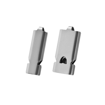 Σφυρίχτρα τριών σωλήνων από καθαρό τιτάνιο, από κράμα τιτανίου, υψηλής ποιότητας ντεσιμπέλ για υπαίθριες δραστηριότητες