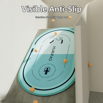 Köiehüppematt, paksendatud vaikne siseruumides kasutatav heliisolatsioonimatt, eriti suur ja laiendatud libisemiskindel joogamatt koduseks treeninguks