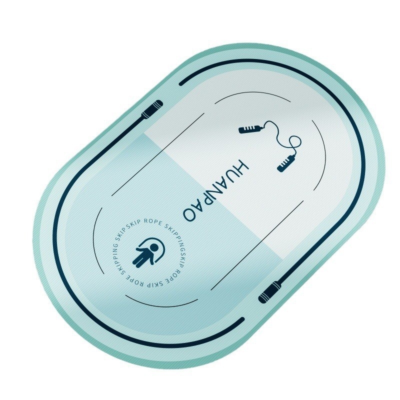 Köiehüppematt, paksendatud vaikne siseruumides kasutatav heliisolatsioonimatt, eriti suur ja laiendatud libisemiskindel joogamatt koduseks treeninguks