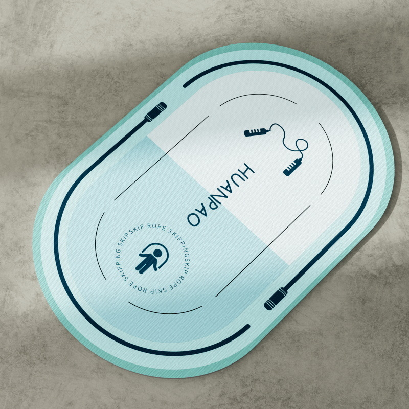 Köiehüppematt, paksendatud vaikne siseruumides kasutatav heliisolatsioonimatt, eriti suur ja laiendatud libisemiskindel joogamatt koduseks treeninguks