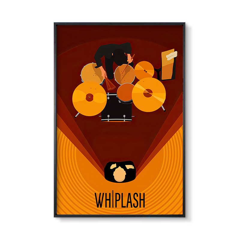 Džässtrummi seinamaaling baarikitarri instrument trummikomplekt selge taust käsi muusika klassiruumi seinakaunistused maalimine