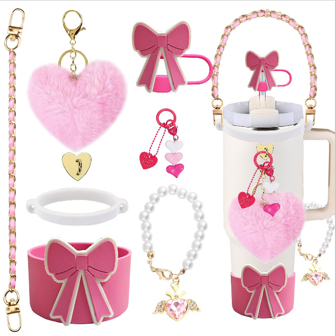 Stanley karika tarvikud Veekruus Punutud kaasaskantav köis Termoskruusikett Armastuskonks Juuksepall Võtmeripats