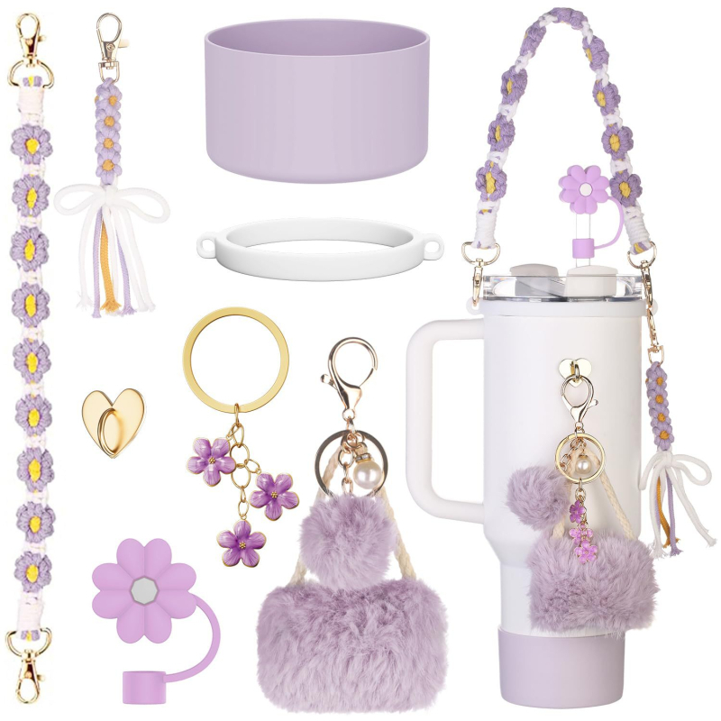 Stanley karika tarvikud Veekruus Punutud kaasaskantav köis Termoskruusikett Armastuskonks Juuksepall Võtmeripats