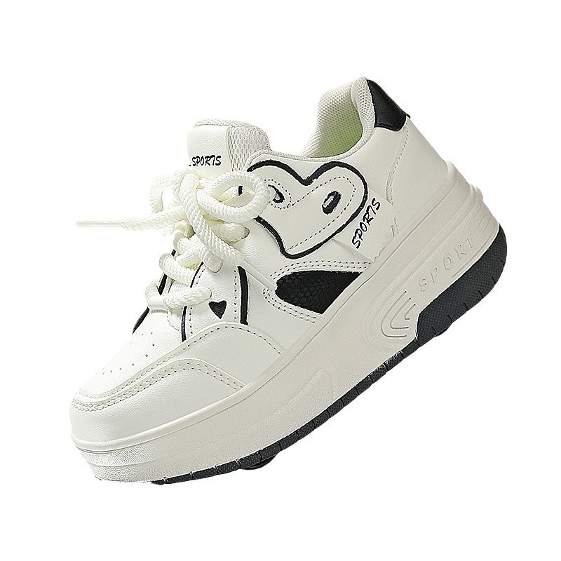 Dvigubi riedučiai mergaitėms, sportiniai riedučiai su 2025 ratukais, vaikiški riedučiai vyresniems vaikams