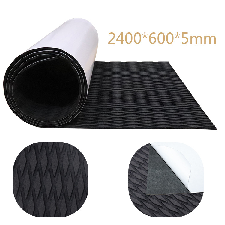 Rūpnīcas tiešā pārdošana EVA sērfošanas dēļa pretslīdes paklājiņš, daudzkrāsains, papildu sērfošanas dēļa pretslīdes paklājiņš, EVA jahtas klāja pretslīdes paklājiņš